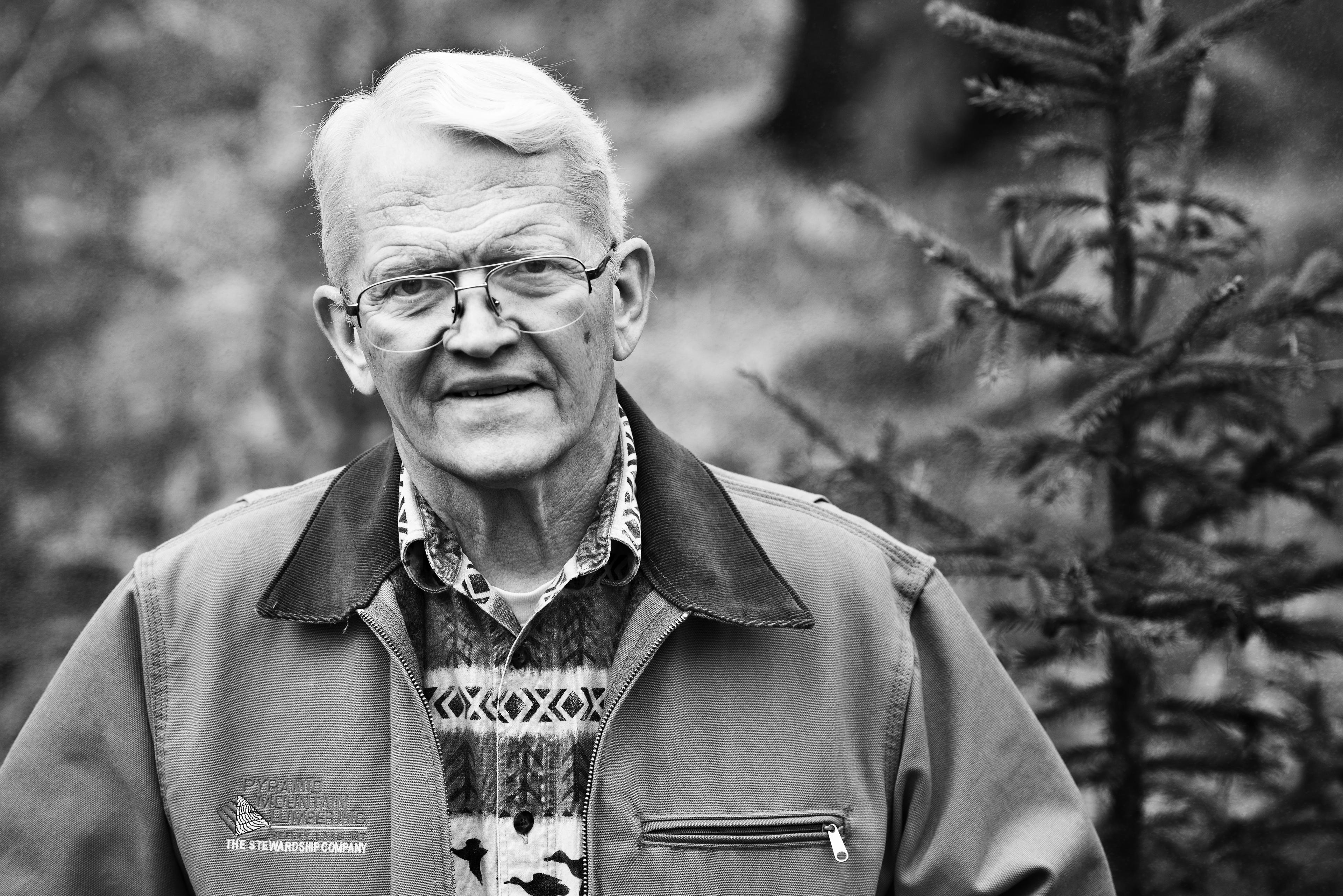 Gordy Sanders standing outdoors